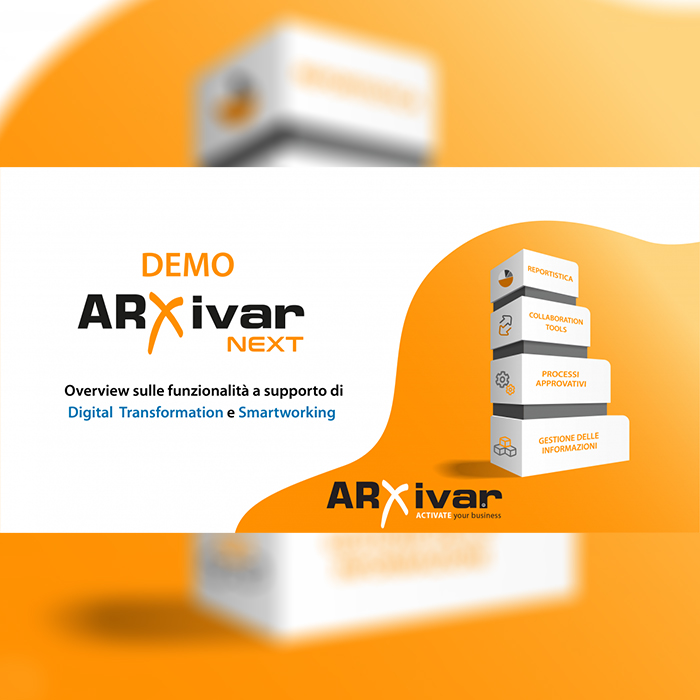 Demo ARXivar NEXT: overview sulle funzionalità a supporto di Digital Transformation e Smartworking